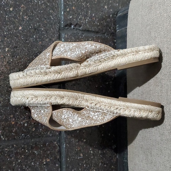 Joie Womens Ianna Espadrille Gold Sandals - Picture 7 of 13